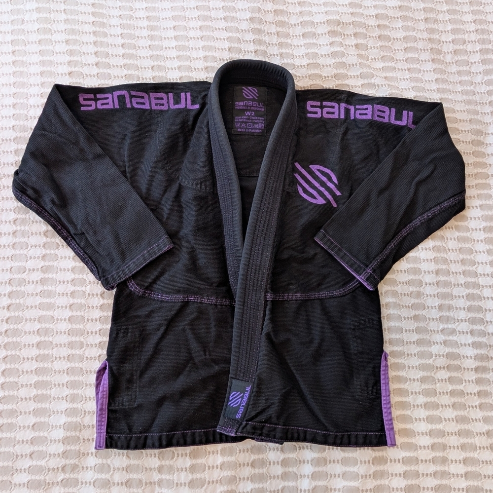 Sanabal Jiujitsu Womens Gi - Black/Purple 💜